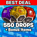 550 Drops + Bonus Items